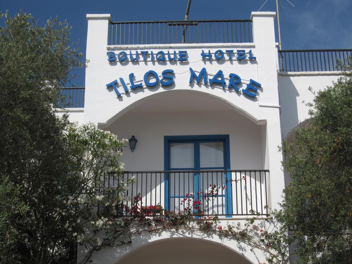 Boutique Hotel Tilos Mare Livadia  Exterior foto